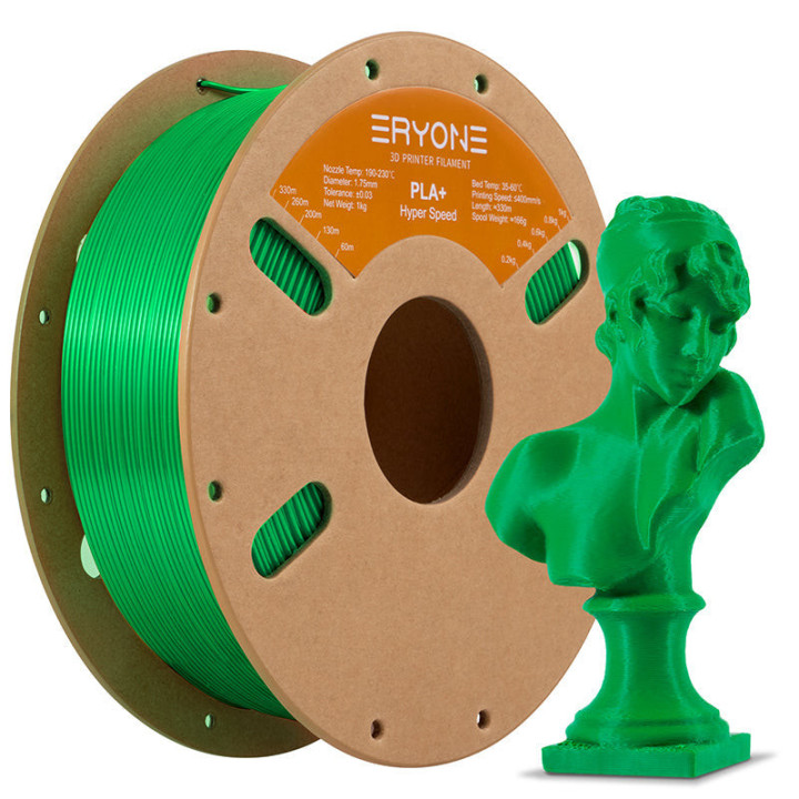 Filament PLA+ Haute Vitesse Eryone - 1,75mm ±0,03mm (1kg)