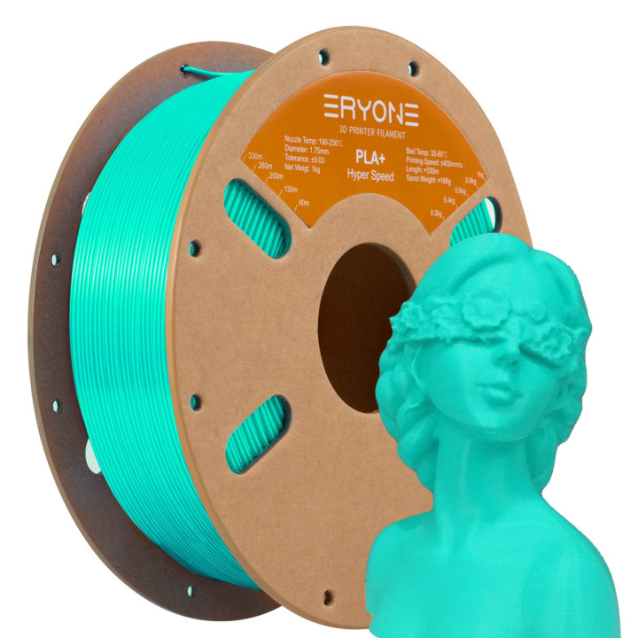 Filament PLA+ Haute Vitesse Eryone - 1,75mm ±0,03mm (1kg)