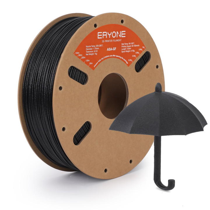 Filament ASA Fibre de Verre - 1,75mm±0,03mm (1kg)