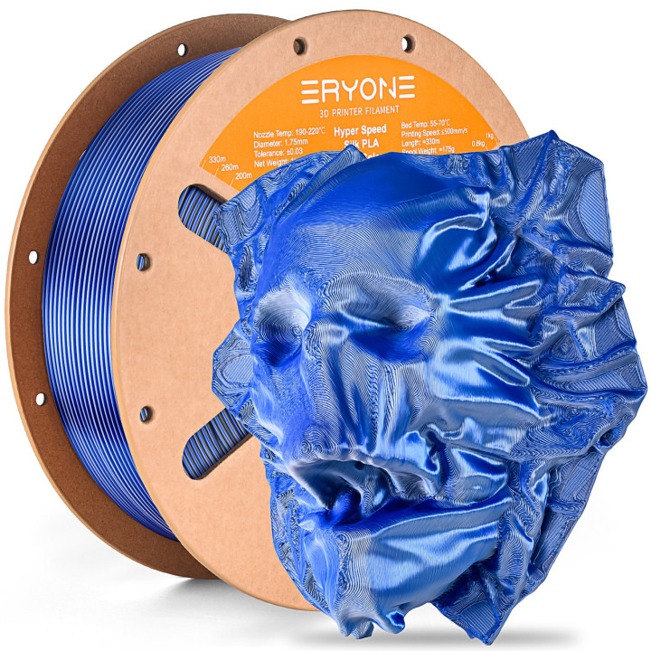 Filament PLA Haute Vitesse Bicolore Soie - 1,75mm±0,03mm (1kg)