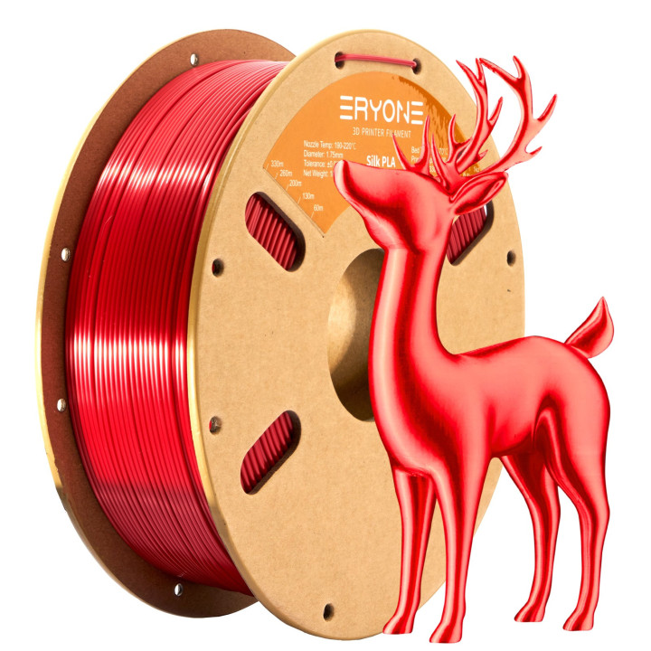 (Pré-vente) Filament PLA Toutes Couleurs - 1,75mm±0,03mm (1kg) (Min. 20 bobines, mixable)