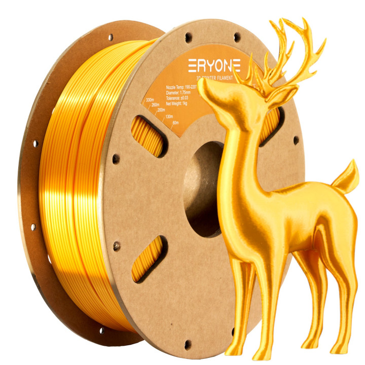 (Pré-vente) Filament PLA Toutes Couleurs - 1,75mm±0,03mm (1kg) (Min. 20 bobines, mixable)