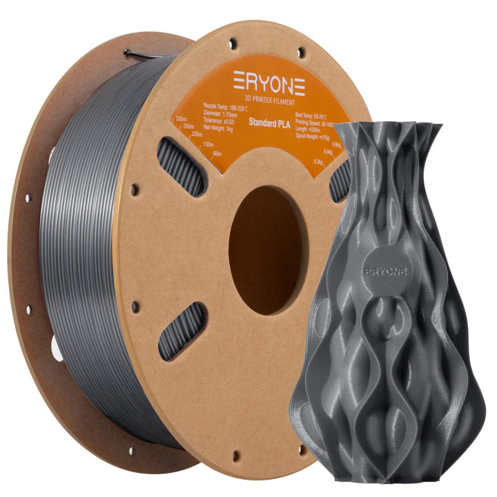 (Pré-vente) Filament PLA Toutes Couleurs - 1,75mm±0,03mm (1kg) (Min. 20 bobines, mixable)