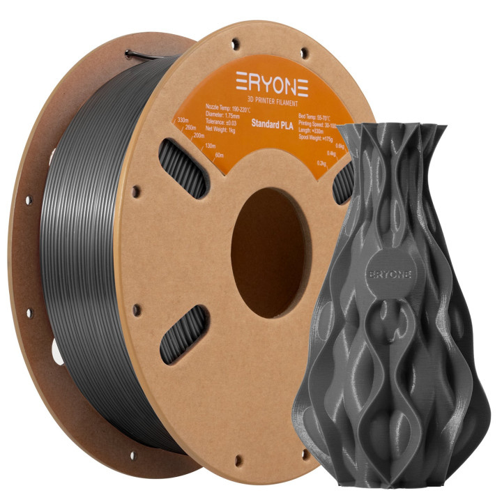 (Pré-vente) Filament PLA Toutes Couleurs - 1,75mm±0,03mm (1kg) (Min. 20 bobines, mixable)