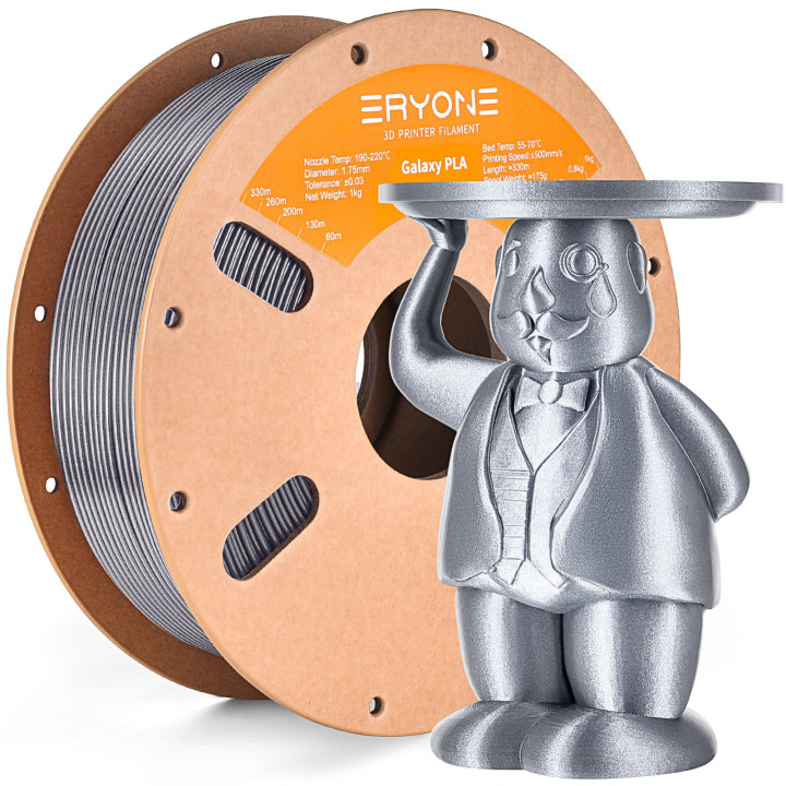 (Pré-vente) Filament PLA Toutes Couleurs - 1,75mm±0,03mm (1kg) (Min. 20 bobines, mixable)