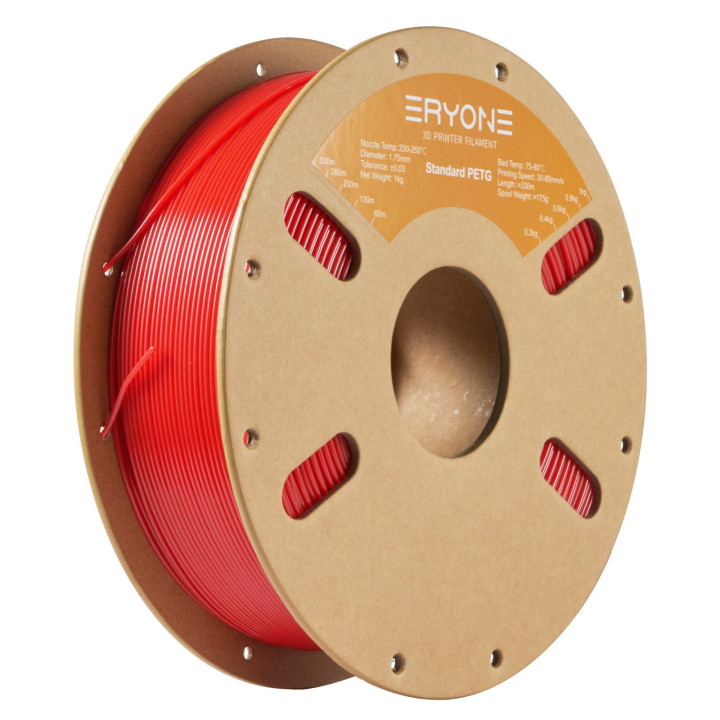 (Pré-vente) Filament PLA Toutes Couleurs - 1,75mm±0,03mm (1kg) (Min. 20 bobines, mixable)
