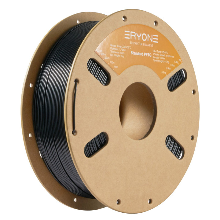 (Pré-vente) Filament PLA Toutes Couleurs - 1,75mm±0,03mm (1kg) (Min. 20 bobines, mixable)