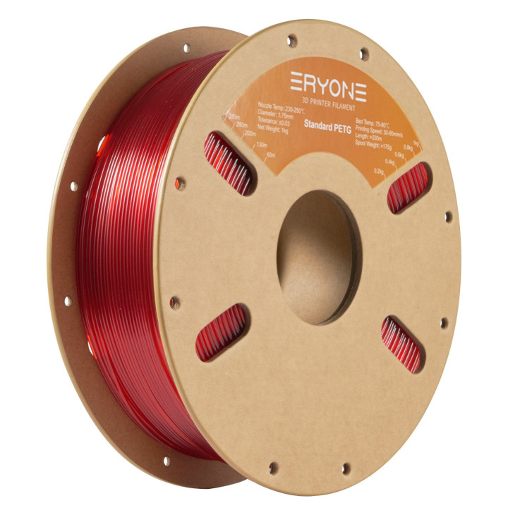 (Pré-vente) Filament PLA Toutes Couleurs - 1,75mm±0,03mm (1kg) (Min. 20 bobines, mixable)