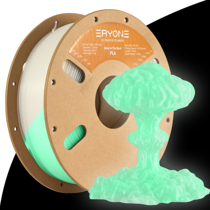 (Pré-vente) Filament PLA Toutes Couleurs - 1,75mm±0,03mm (1kg) (Min. 20 bobines, mixable)