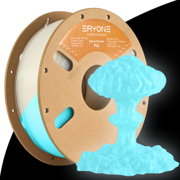 (Pré-vente) Filament PLA Toutes Couleurs - 1,75mm±0,03mm (1kg) (Min. 20 bobines, mixable)