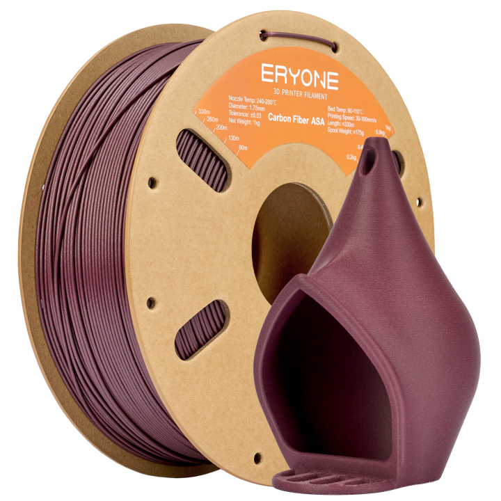 Filament ASA & ASA-CF Eryone – 1,75 mm ± 0,03 mm (1 kg)