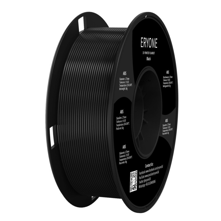 Filament ABS & ABS-CF Eryone – 1,75 mm ± 0,03 mm (1 kg)