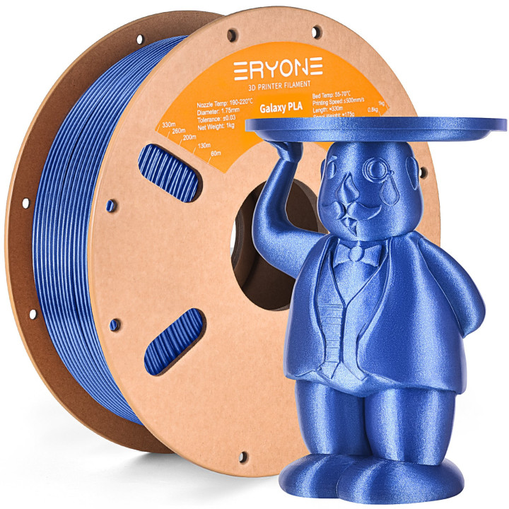 Filament PLA Galaxy Pailleté Scintillant - 1,75mm±0,03mm (1kg)
