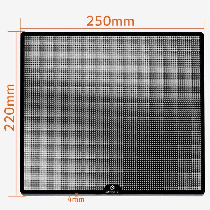 Lit chauffant en verre Eryone ER-20 — 260x230 mm