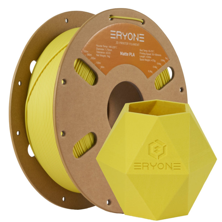 Filament PLA Mat Eryone - 1,75mm ±0,03mm (1kg)