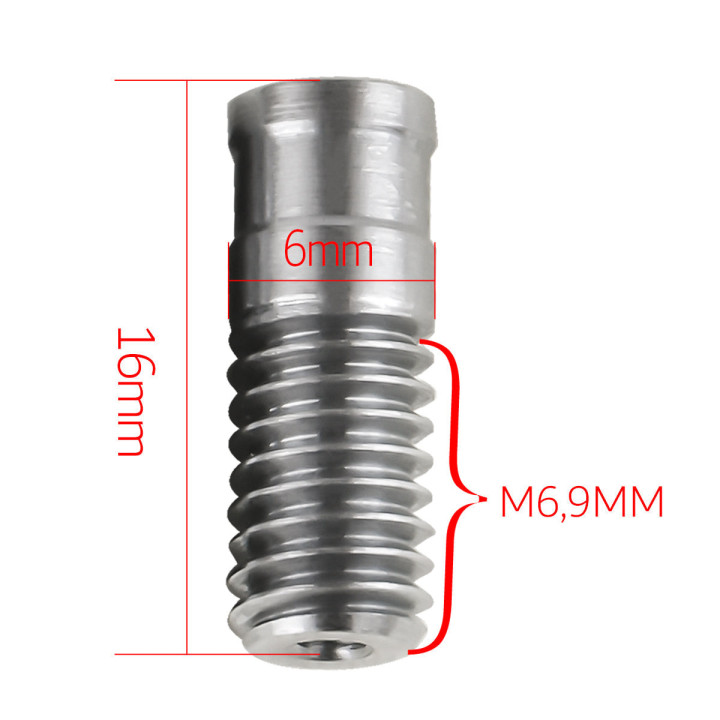 Gorges de hotend (lot de 2) — Pour ER-20