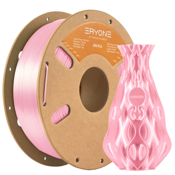 Filament PLA Silk Eryone - 1,75mm ±0,03mm (1kg) - Brillant & Soyeux