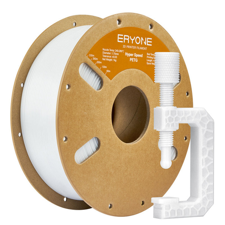 Filament PETG Eryone – 1,75 mm ±0,03 mm (1 kg)