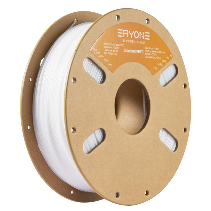 Filament PETG Eryone – 1,75 mm ±0,03 mm (1 kg)
