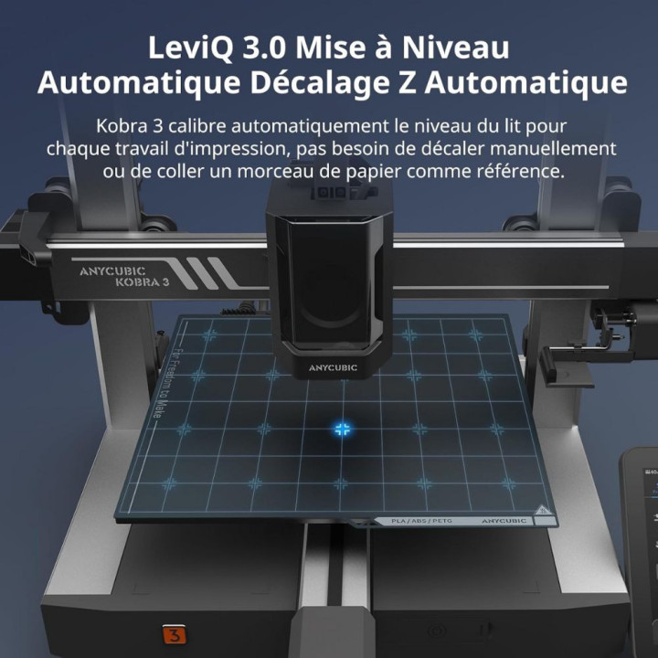 Pack Anycubic - Kobra 3 Combo + Caméra IA - Impression Multicolore Intelligente