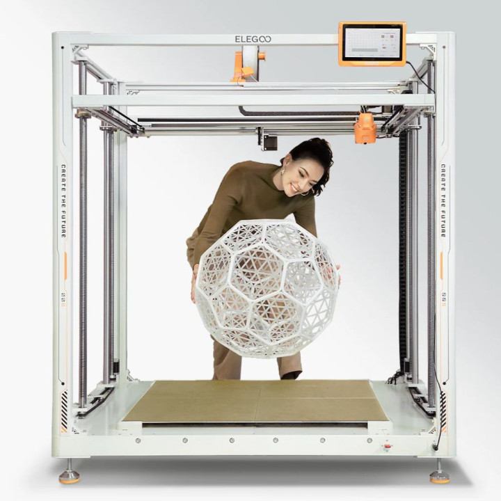 Elegoo - OrangeStorm Giga - Imprimante 3D Très Grand format (Kit à Assembler)