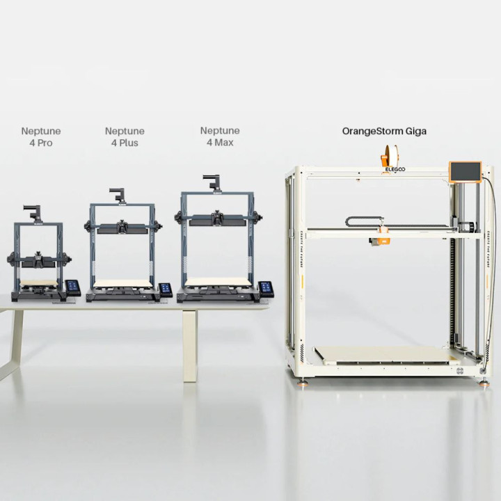 Elegoo - OrangeStorm Giga - Imprimante 3D Très Grand format (Kit à Assembler)