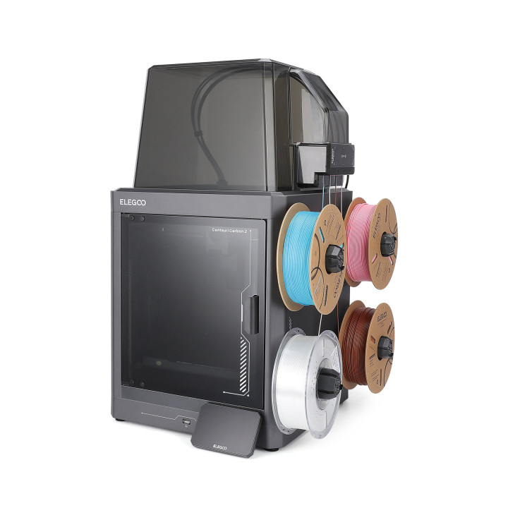 Elegoo - Centauri Carbon 2 Combo - Imprimante 3D avec Multicolore CC2 + CANVAS Entièrement Automatique