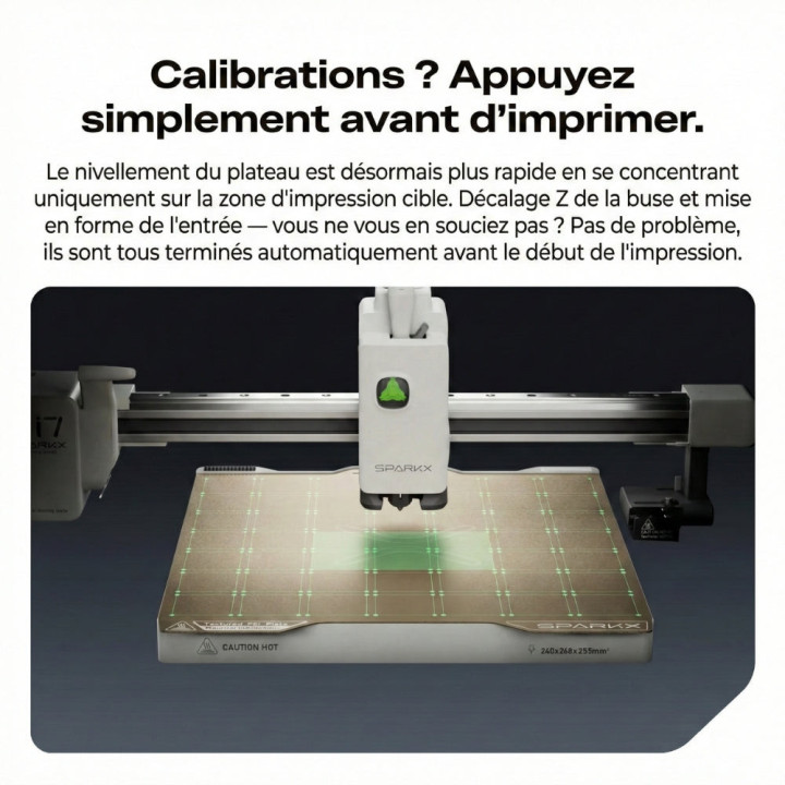Creality - SPARKX i7 Color Combo - Imprimante 3D Multicouleur avec CFS Lite