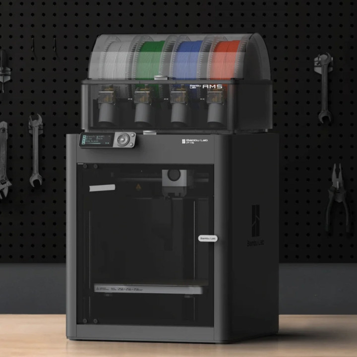 Bambu Lab P1S Combo **Reconditionnée** avec AMS - Imprimante FDM Ultra Rapide