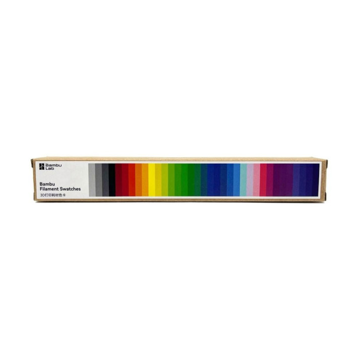 Nuancier de filament Bambu Lab - Nouveau (Bambu Filament Swatches - New)