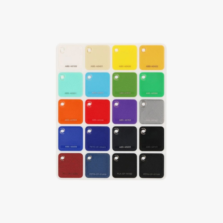 Nuancier de filament Bambu Lab - Nouveau (Bambu Filament Swatches - New)