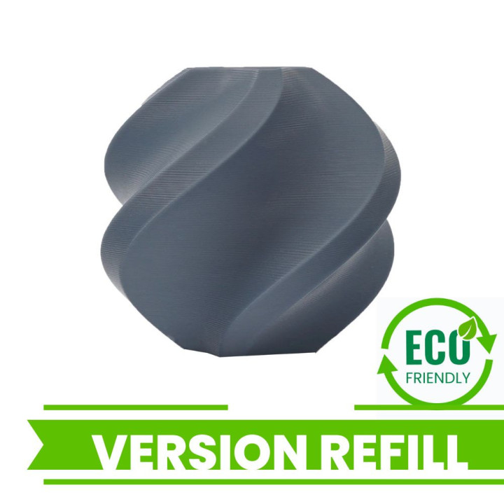 Bambu Lab - PLA Basic - Bleu Gris (Blue Gray) - 1,75 mm - 1 kg Refill