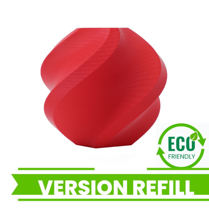 Bambu Lab - PLA Matte - Rouge Écarlate (Scarlet Red) - 1,75 mm - 1 kg Refill