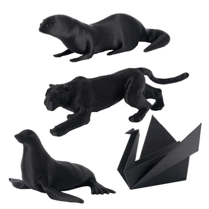 Bambu Lab - PETG-CF - Noir (Black) - 1,75 mm - 1 kg