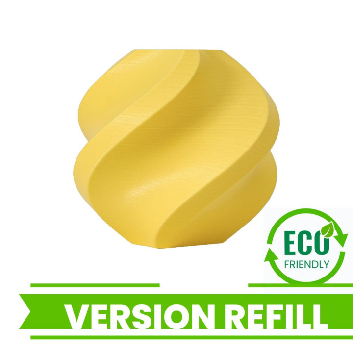 Bambu Lab - PLA Matte - Jaune Citron (Lemon Yellow) - 1,75 mm - 1 kg Refill