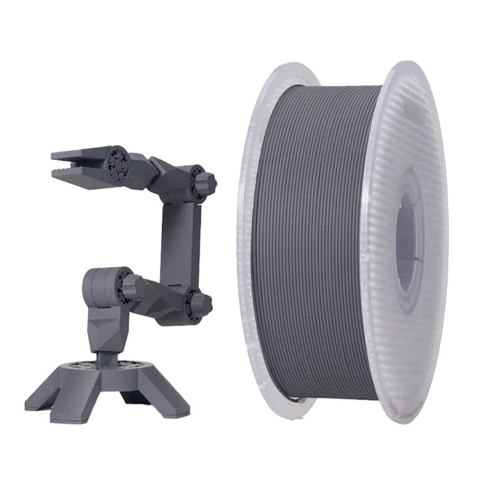 Bambu Lab - PLA-CF - Gris Lave (Lava Gray) - 1,75 mm - 1 kg