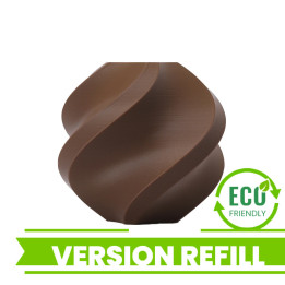 Bambu Lab - PLA Basic - Marron cacao (Cocoa Brown) - 1,75 mm - 1 kg Refill