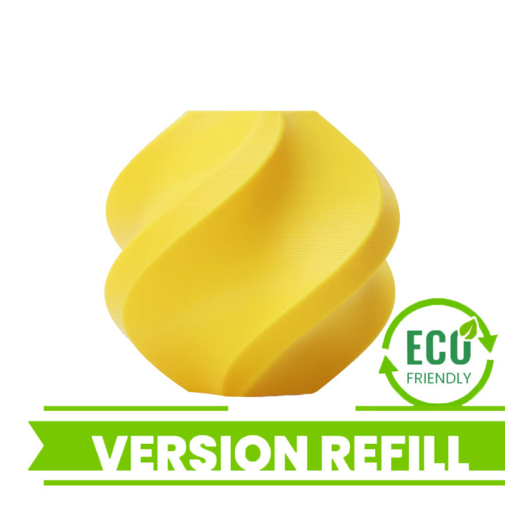 Bambu Lab - PETG HF - Jaune (Yellow) - 1,75 mm - 1 kg - Refill