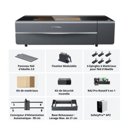 xTool -  P2S 55 W - Pack Expert Laser CO2