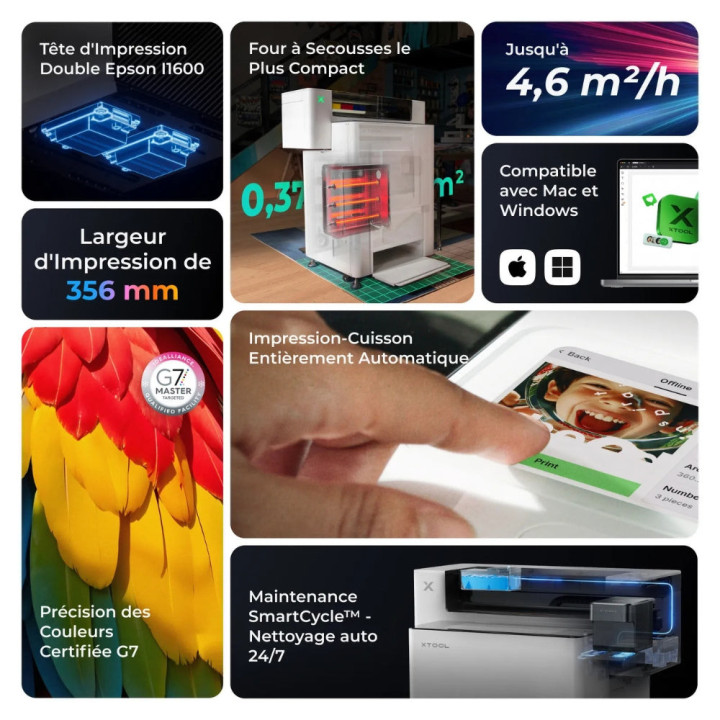 xTool - Apparel Printer - Imprimante Textile DTF
