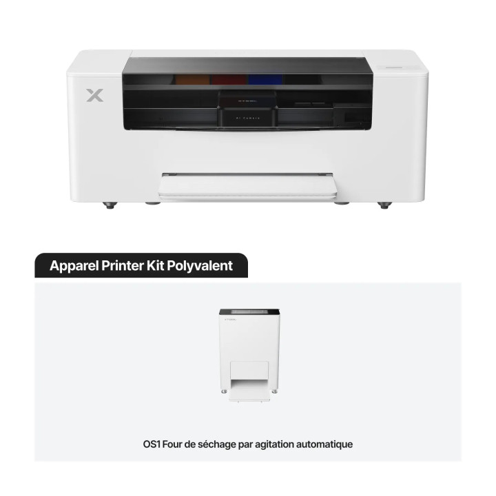 xTool - Apparel Printer Imprimante Textile DTF - Kit Polyvalent