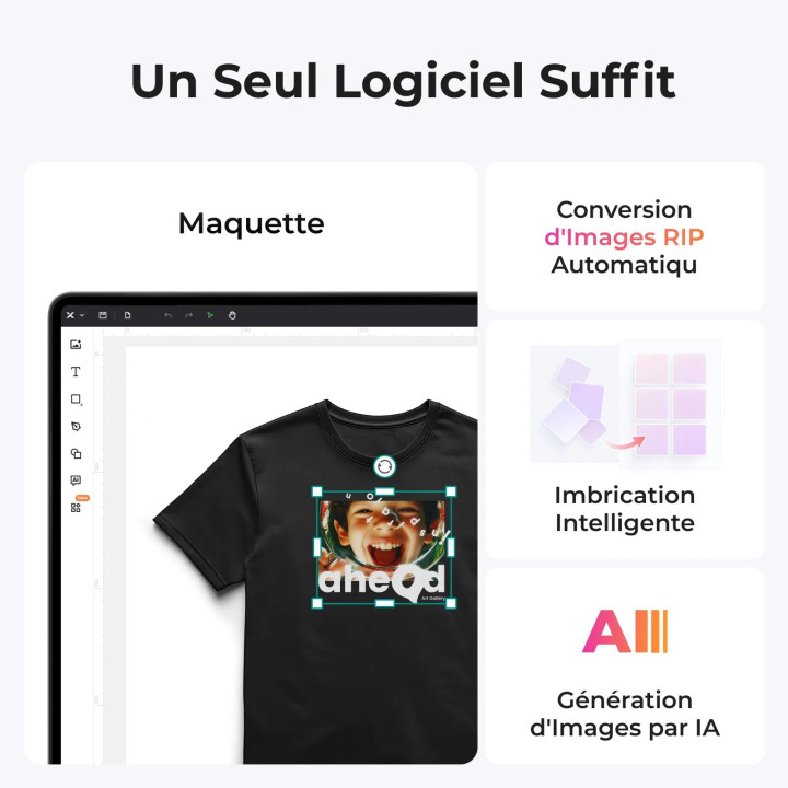 Pack Complet xTool Apparel Printer avec SafetyPro AP2