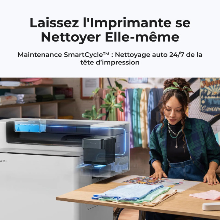 Pack Complet xTool Apparel Printer avec SafetyPro AP2