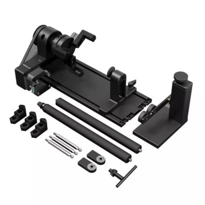 xTool - Module Rotary Complet RA2 Pro pour Série P2-P2S/S1/F1-F1 Ultra