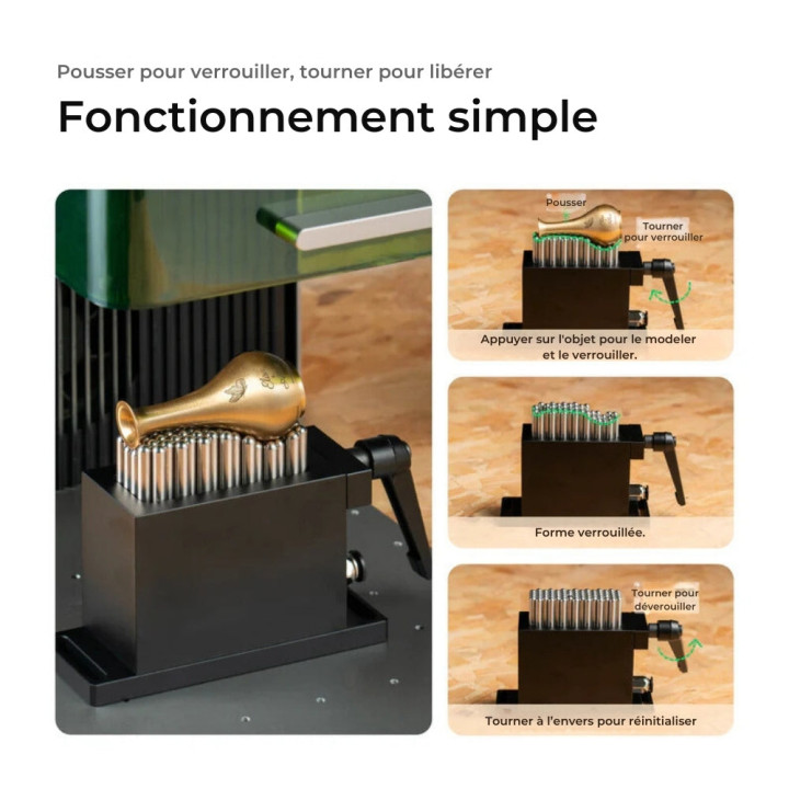 xTool - Fixation Modulable pour machines laser