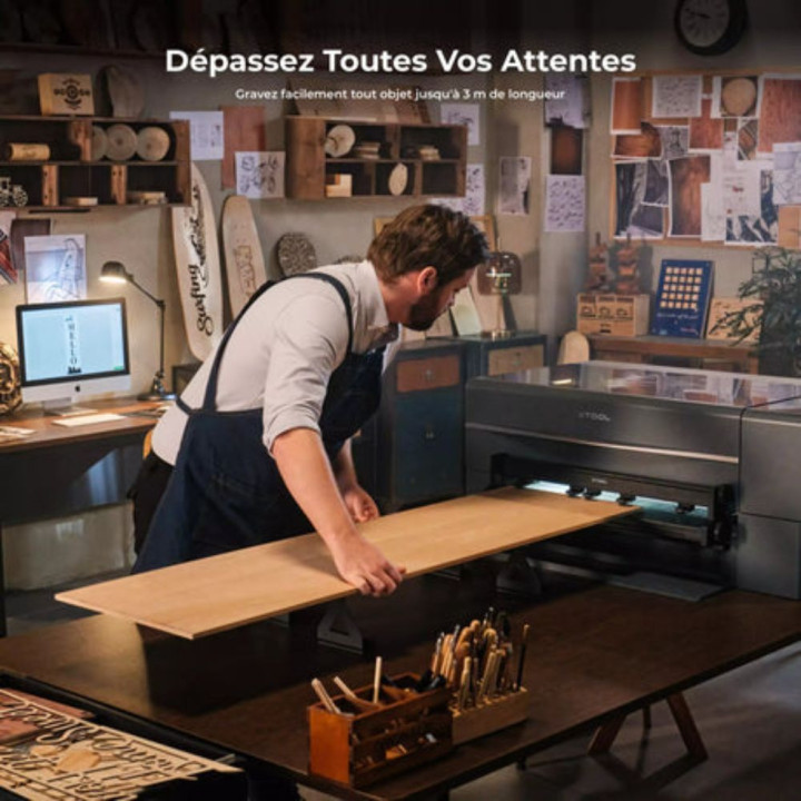xTool - P2/P2S - Convoyeur Automatique (Conveyor Feeder)