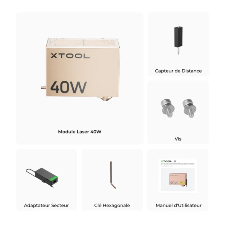 xTool - S1 - Module Laser - 40W