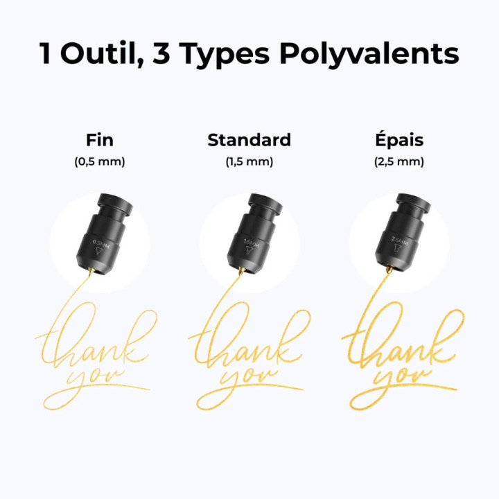 xTool - Kit Stylo Chauffant Foil pour M1 Ultra