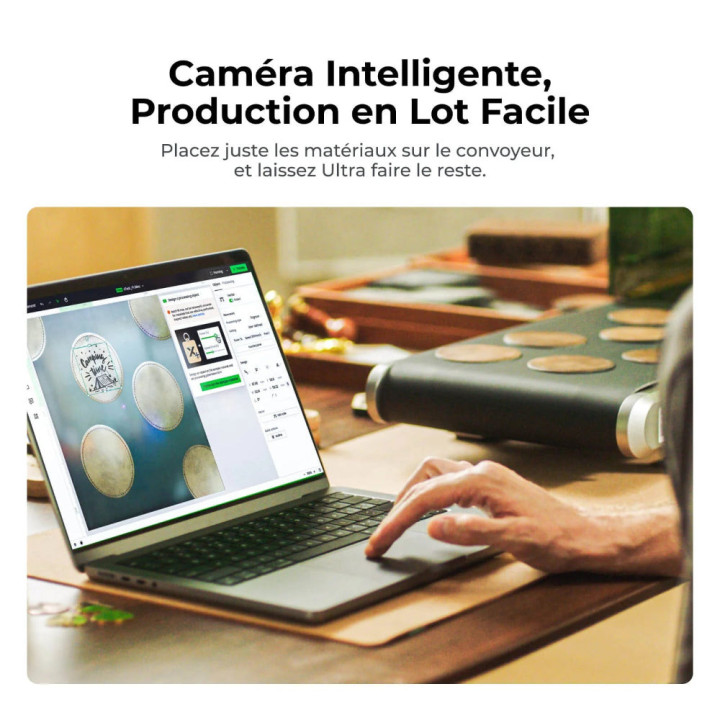 xTool - Convoyeur Auto Streamline™ pour F2 Ultra / F1 Ultra