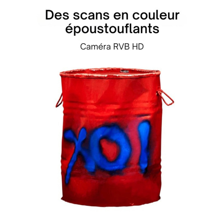 Revopoint - POP 3 Plus Advanced Edition - Scanner 3D Portable avec Scans Couleur